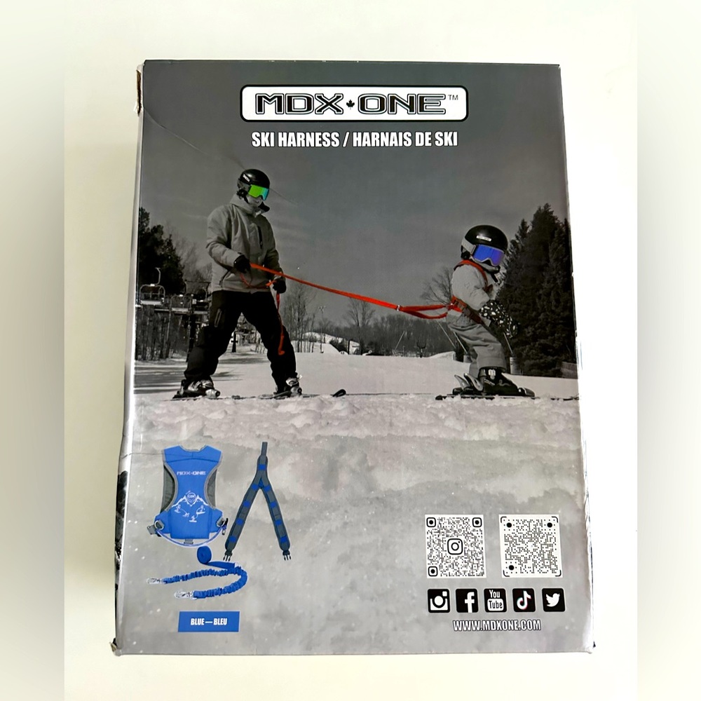 MDX-ONE Ski Harness in Blue